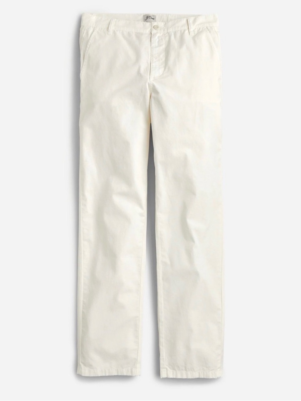 J.Crew Slouchy Boyfriend Chino Pants Women’s 27 Reimagined Ivory/Cream Straight